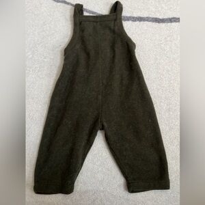 Zara Dark Green Sleeveless Jumpsuit